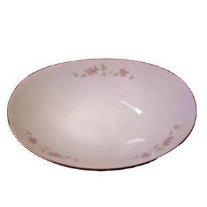 Noritake Bellemead 6314 Oval Serving Bowl 10" Length Lovely